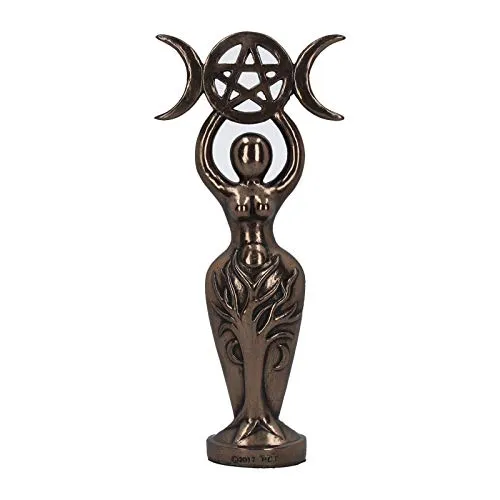Nemesis Now Dreifache Göttin Idol Figur 25 cm Bronze
