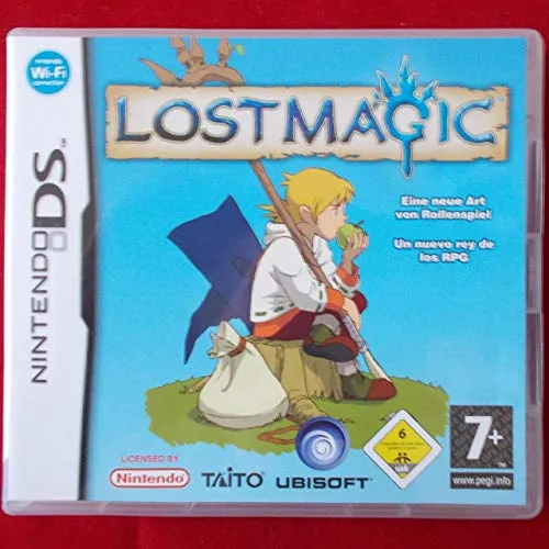 Lost Magic für Nintendo DS - Abenteuer-Rollenspiel mit fesselnder Magie und strategischen Kämpfen, perfekt für Fans von Fantasy-Games.