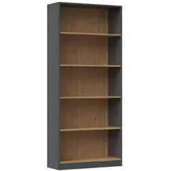 Onyx R80 ANTRACITE ARTISAN Bücherregal von Top e shop