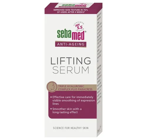 sebamed Lifting-Serum mit Hyaluronsäure 30 ml - Hochwertiges Lifting-Serum mit Hyaluronsäure für strahlende Haut. Ideal zur Unterstützung der täglichen Pflege und für ein frisches Hautgefühl.