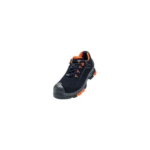 Halbschuhe S3 65084 schwarz/orange