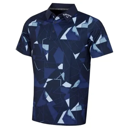 Callaway Golf Herren Kick Flip Prints-Poloshirt von Callaway
