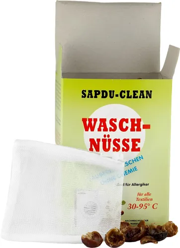 Waschnüsse Waschnuss Schalen Biologisches Waschmittel Sapindus Mukorossi 250g
