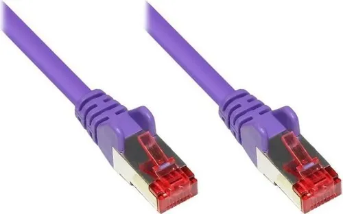 Patchkabel Cat. 6 S/FTP PiMF 5m violett, geschirmt