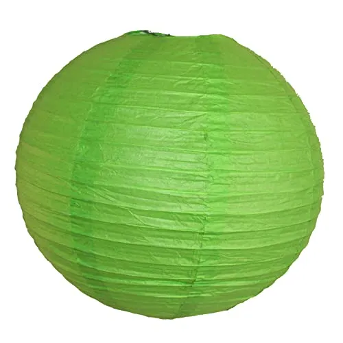 AAF Nommel®, 512, Lampion 1 Stk. Papier grün unifarben japanisch rund Durchmesser 30 cm