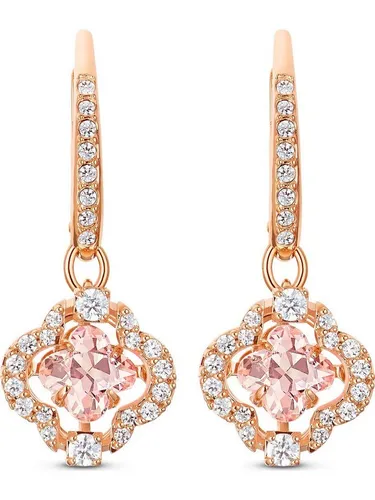 Swarovski Paar Ohrhänger Sparkling Dance in pink von Swarovski