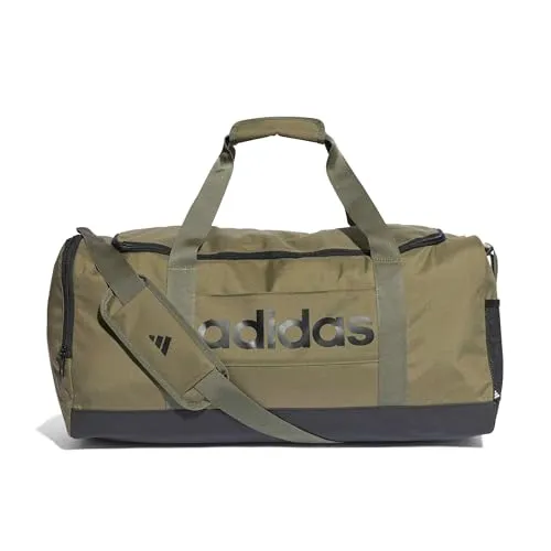 adidas LINEAR DUFFEL Sporttasche M in grün von adidas