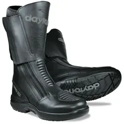 Daytona Traveller GTX Motorradstiefel - Wasserdicht und Atmungsaktiv, Größe 38 für Männer - Motorradstiefel aus robustem Vollrindleder, ausgestattet mit Gore-Tex Duratherm-Membrane für optimalen Schutz und Komfort bei jedem Wetter.
