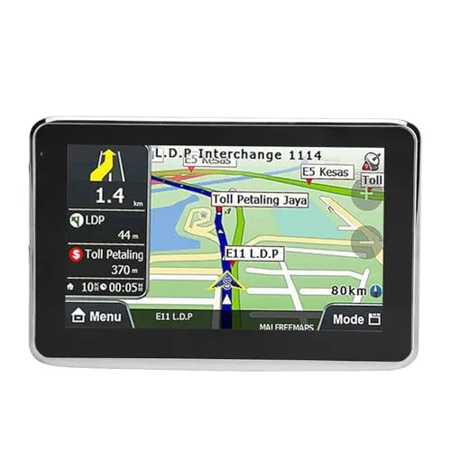 Auto, (Universal) 5 Zoll Touchsc Auto gation 256 MB 8 GB MP3 FM (Schwarz)