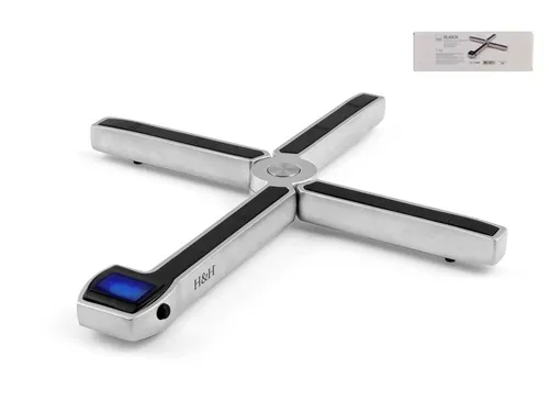 H&h Digitale Küchenwaage, Platzsparend, 5 Kg