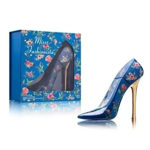 Tiverton Eau de Parfum Damen Parfüm » Stiletto mit Blumenmuster 100 ml Eau de Parfum, 1-tlg., Tiverton Miss Fashionista Blue
