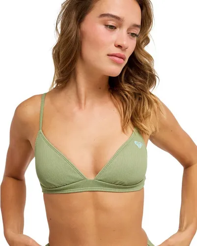 Roxy Triangel-Bikini-Top Roxy Love grün XXL - Stylisches Triangel-Bikini-Top in Oil Green für einen trendigen Look. Ideal für den Strand oder Pool, gefertigt aus hochwertigem Material für optimalen Tragekomfort.