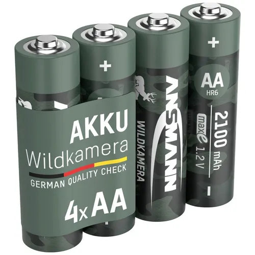 Ansmann Mignon (AA) Akku NiMH 2100 mAh 4er Pack