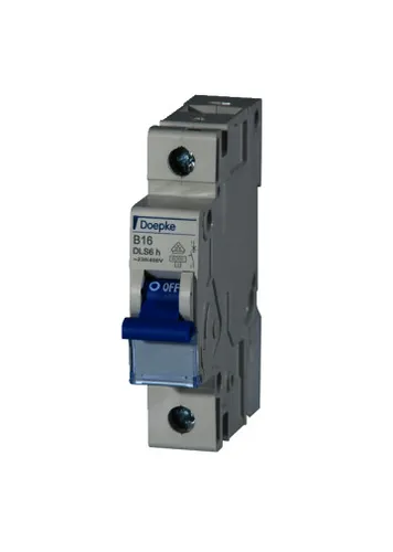 Doepke 09914023 DLS6H B16A 1polig 6KA Thermoplast Leitungsschutzschalter