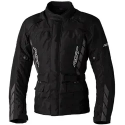 RST Alpha 5 Motorrad Textiljacke, schwarz, Größe L - Motorradjacke aus robustem MaxTex Polyester mit herausnehmbarem, wasserdichtem SinAqua-Futter – ideal für jede Witterung.