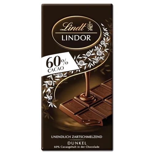 Lindt Lindor Dunkel Schokolade 100g Tafel 36,20€/1kg
