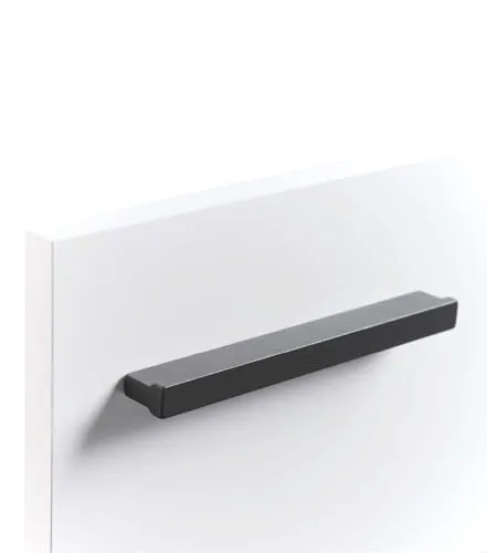 mokebo Möbelgriff Der Griffige - 7er-Set in Anthrazit - Möbelgriffe aus Aluminium, umweltfreundlich und nachhaltig. Ideal für Schränke und Türen, verleihen jedem Möbelstück einen modernen Look.