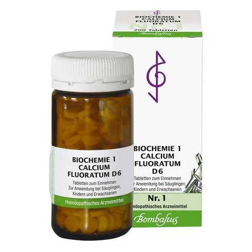 Biochemie 1 Calcium fluoratum D 6 Tabletten 200 St