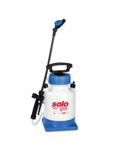 Solo CLEANLine 333 FA Schaumsprüher - Made in Germany, 4L - Gartenspinklergerät mit 4L Füllvolumen und stabiler Bauweise. Ideal für Reinigungsmittel im pH-Bereich 1-7, mit ergonomischem Handgriff und patentierter Schaumverstellung.