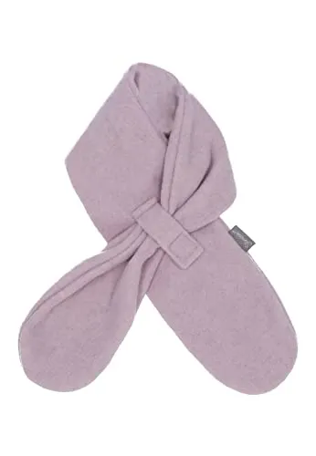Sterntaler Schal aus Microfleece, gefüttert, mit Klettverschluss, zum Durchziehen - Mädchen Accessoires für Babys & Kleinkinder - warm, bequem und praktisch - rosa melange, Gr. 70cm