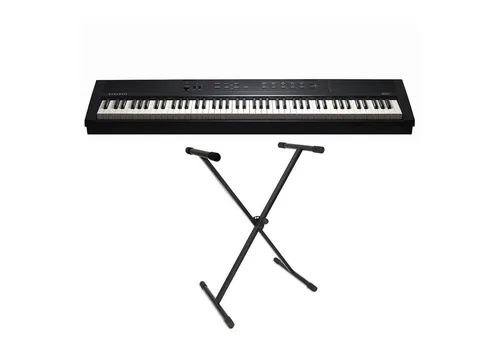 Kurzweil KAE1-LB Stage Piano Keyboard Schwarz 88 Tasten - Keyboards mit 88 gewichteten Tasten für ein authentisches Klaviergefühl, umfangreiche Klangvielfalt und zahlreiche Anschlussmöglichkeiten – ideal für Bühne und Studio.