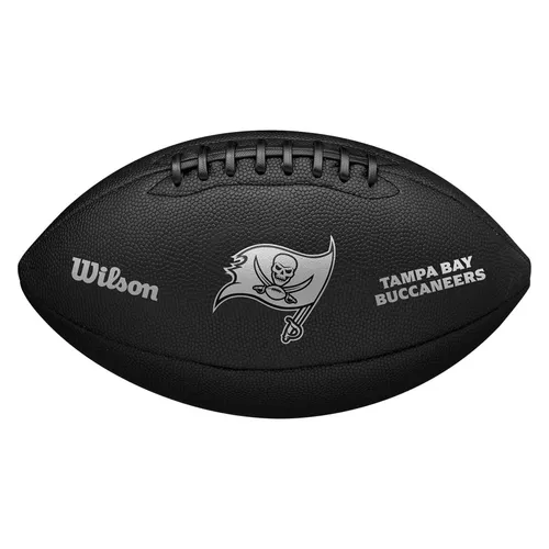 Wilson NFL Tampa Bay Buccaneers Metallic Premiere Football Offizielle GrÃ¶Ãe 9 - schwarz