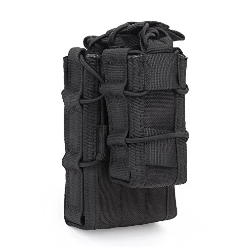 Tactical Molle Mag Pouch 9mm 5.56 Doppel Aufbewahrungsbeutel 1000D Nylon Militärpistole Fast mag Gürtelclip Träger Magazintaschen