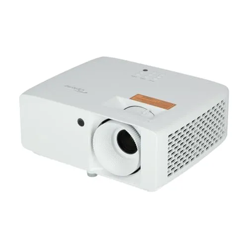 OPTOMA TECHNOLOGY ZH400 1080P 4000LM Beamer - Full HD Laser Projektor mit 4000 ANSI Lumen und beeindruckendem Kontrast von 300.000:1, ideal für Präsentationen und Heimkino.