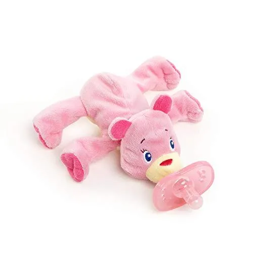 Bright Starts, Schnuller mit Kuscheltier, Cozy Coos Deluxe