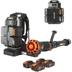 Worx Akku-Rucksackbläser WG572E von Worx