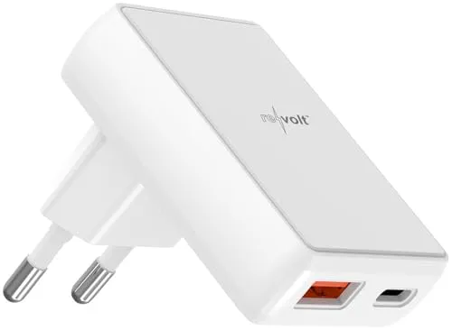 revolt Ladegerät Tablet: Flaches USB-Netzteil mit 30 W PD und 18 W Quick Charge
