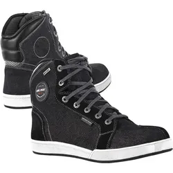 Büse B54 Motorradstiefel - Wasserdicht in Schwarz - Größe 43 - Robuste Motorradstiefel mit atmungsaktiver 3-Lagen Klimamembrane, ideal für alle Wetterbedingungen. Optimaler Schutz dank Knöchel- und Fersenverstärkung.