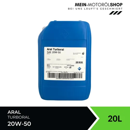 Aral Turboral 20W-50 LKW-Motorenöl