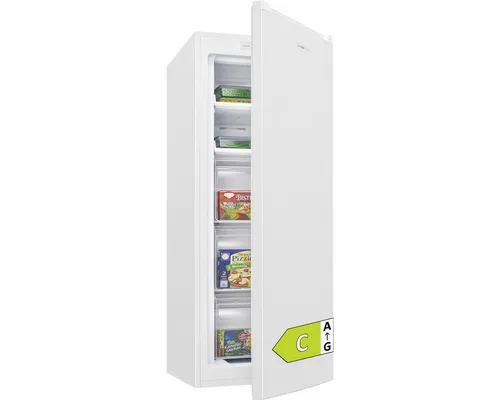 CLATRONIC Gefrierschrank GS 200 - 143 cm mit NoFrost - Geräumiger 4-Sterne-Gefrierschrank mit 161 Liter Nutzinhalt, NoFrost-Technologie für einfache Handhabung und MultiAirflow-System für optimale Kühlung.
