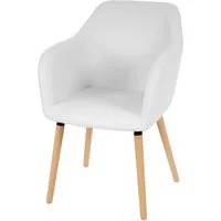 Esszimmerstuhl Vaasa T381 - Retro 50er Jahre Design - Stilvoller Esszimmerstuhl im Retro 50er Jahre Design aus hochwertigem Kunstleder. Ideal für moderne Wohnzimmer und gemütliche Essbereiche.