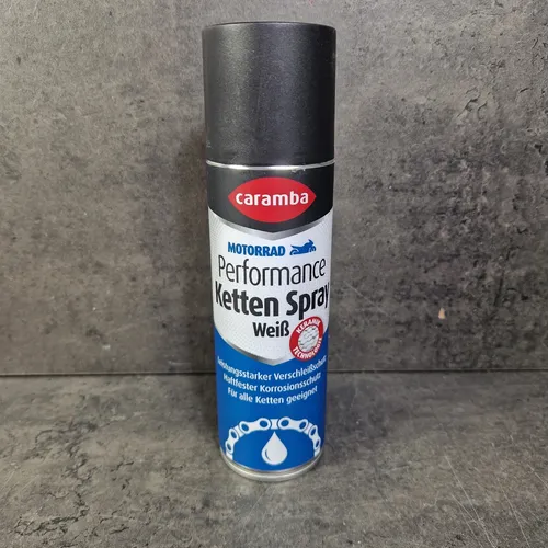 Caramba Performance Kettenspray weiß Motorrad von Caramba
