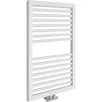 Sanotechnik Badheizkörper Rimini 823 x 600 mm Weiß - Moderner Heizkörper für Wohnbereiche, geprüfte Qualität nach EN442, energieeffizient mit vielseitigem Einsatz und Mittelanschluss. Ideal für stilvolle Wärme.