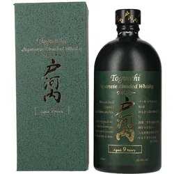 Togouchi 9 Years Japanese Blended Whisky - Whisky, 9 Jahre gereift, vollmundig und aromatisch, ideal für Kenner und Sammler.