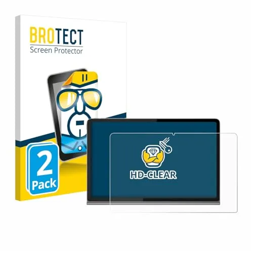 BROTECT 2 Stück Schutzfolie für Lenovo Tab Plus Displayschutz Folie Made in Germany, Ultra-Klar
