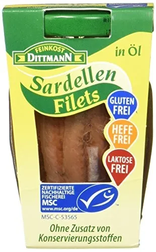 Feinkost Dittmann Sardellen in Sonnenblumenöl MSC (80 von Feinkost Dittmann