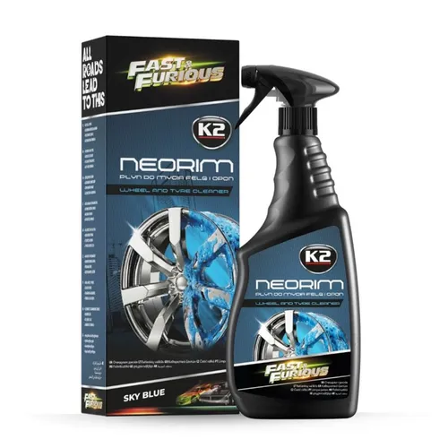 K2 Neorim Fast&Furious Felgen- & Reifenreiniger 700ml | säurefrei kraftvoll blau