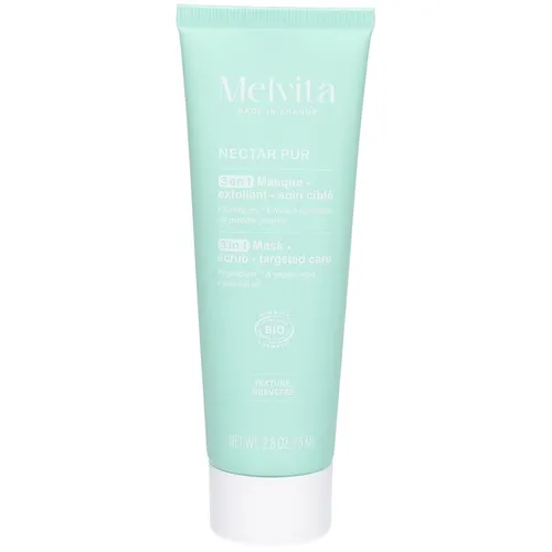 Melvita Nectar Pur Peeling-Maske 3in1 Bio 75 ml