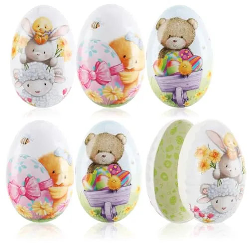 com-four® 6X Osterei zum Befüllen von COM-FOUR