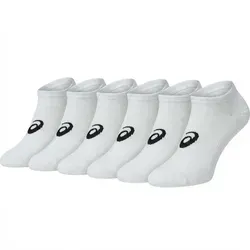 Asics Unisex 6 Pack Low Cut Sock weiß
