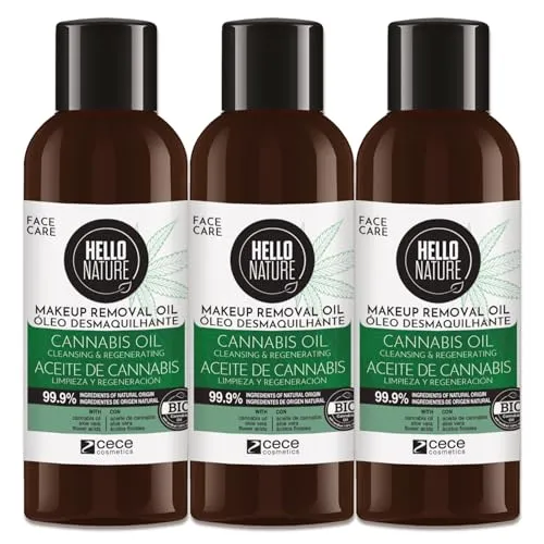 P-Beauty Naturkosmetik 3x Cleansing Gel 100ml Waschgel Gesicht - Sanfte Gesichtsreinigung mit Bio Hanfsamenöl & vegan - Feuchtigkeitsspendend & entfernt Make-up, Talg, Unreinheiten ohne auszutrocknen