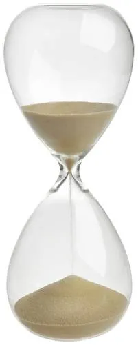 TFA Dostmann Sanduhr Gold, Transparent analog von TFA Dostmann