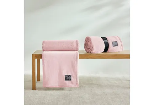 s.Oliver Kuschelsoft Decke 150x200 cm in pink von s.Oliver