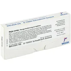 Naja Comp. Ampullen - Arzneimittel zur Unterstützung der Gesundheit, apothekenpflichtig und bequem in Ihrer Versandapotheke erhältlich.