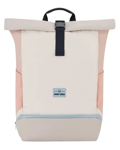 Johnny Urban Cityrucksack Allen Large - Wasserabweisend & Laptopfach - Cityrucksäcke mit durchdachtem Design: Der Johnny Urban Rolltop 