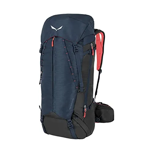 Salewa Wanderrucksack Trek Mate 50+5 W - Großer Wanderrucksack für Damen mit 50+5L Volumen, ideal für mehrtägige Trekkingtouren. Mit regulierbarem Tragesystem und zahlreichen Fächern für optimale Organisation.